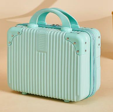Mini Luxury Wedding Suitcase 14-Inch Makeup Box
