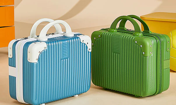 Mini Luxury Wedding Suitcase 14-Inch Makeup Box