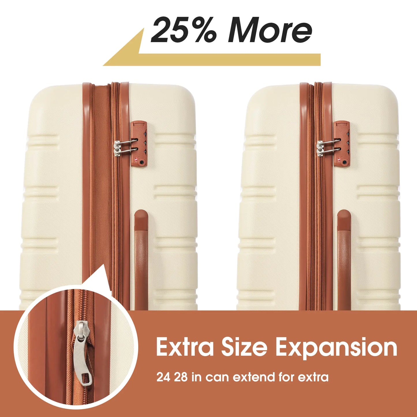 Hard-shell Suitcase Set