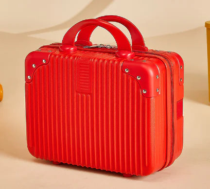 Mini Luxury Wedding Suitcase 14-Inch Makeup Box