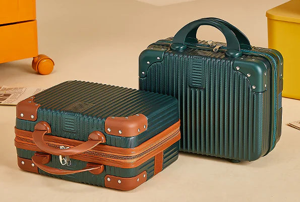 Mini Luxury Wedding Suitcase 14-Inch Makeup Box